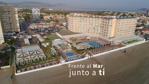 Property building, Bird's eye view, Beach, Pool view, Sea view, Swimming pool