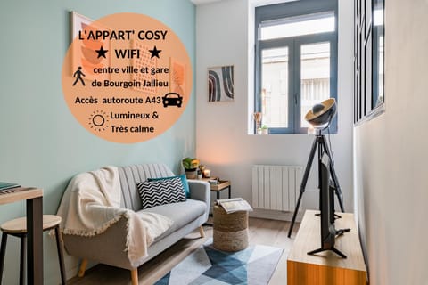 L'Appart' Cosy Apartment in Bourgoin-Jallieu
