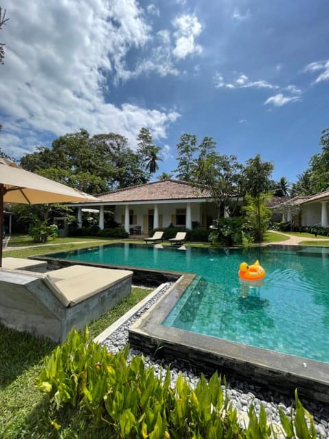 Property building, Garden, Swimming pool, sunbed