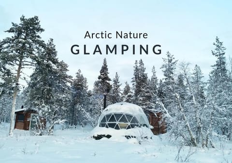 Arctic Nature Experience Glamping Luxury tent in Norrbotten County, Sweden