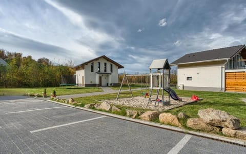 Property building, Spring, Day, Children play ground, Garden, Garden view
