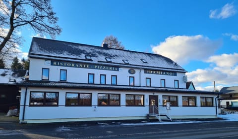 Property building, Day, Winter