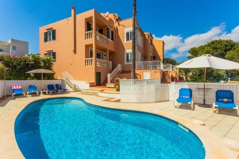 Property building, Living room, Swimming pool