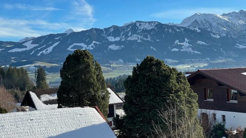 Natural landscape, Winter, Mountain view