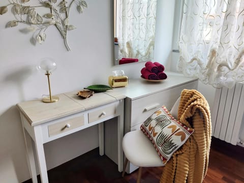 View (from property/room), Other, Decorative detail, Bedroom, furniture, towels