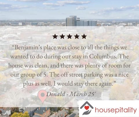 Housepitality - Harrison Mansion - Great Location House in Ohio