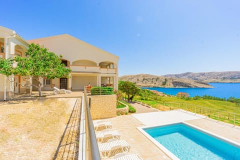 Property building, View (from property/room), Balcony/Terrace, Mountain view, Sea view, Swimming pool
