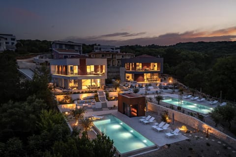 Property building, Night