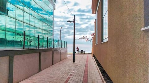 Quiet street view