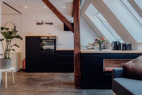 Kitchen or kitchenette, kitchen