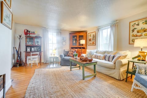 The Porch House Located in Historic Village House in Ohio