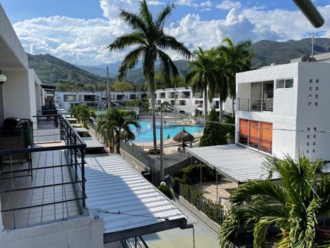 Natural landscape, Mountain view, Pool view