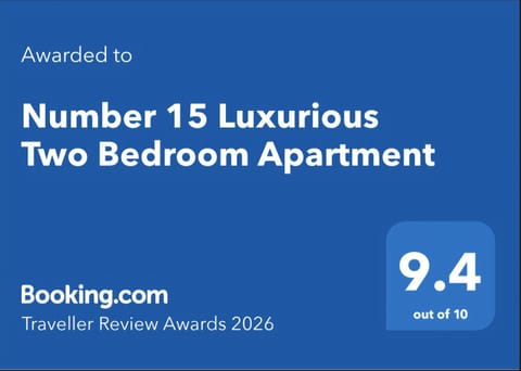 Number 15 Luxurious Two Bedroom Apartment Apartment in Exmouth