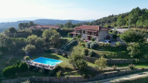 Property building, Natural landscape, Bird's eye view, Mountain view, Pool view, Swimming pool