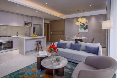 Kitchen or kitchenette, Living room