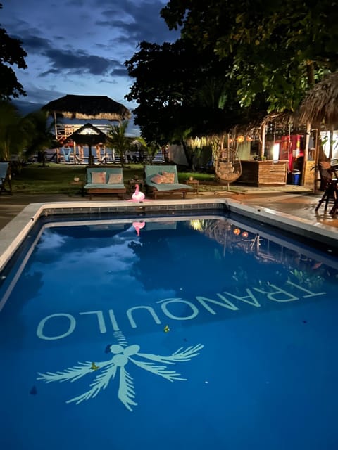 Property building, Pool view