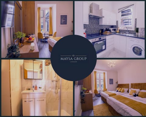 Toilet, Bed, Bathroom, Kitchen or kitchenette, Seating area, Bedroom, kitchen