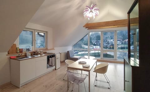 Kitchen or kitchenette, Dining area, pet friendly, stove