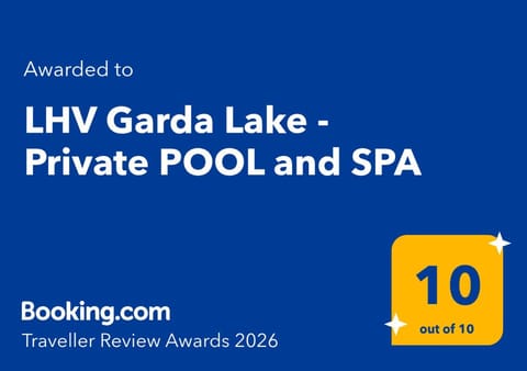 LHV Garda Lake - Private POOL and SPA Villa in Bardolino