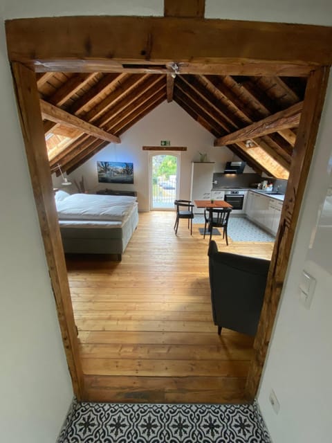 Bed, Kitchen or kitchenette, Dining area, Bedroom