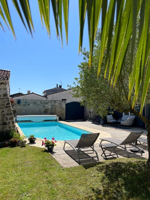 Garden, Swimming pool, sunbed