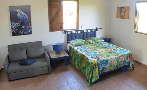 Bed, Living room, Photo of the whole room, Bedroom