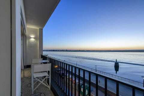 Natural landscape, View (from property/room), Balcony/Terrace, Sunset