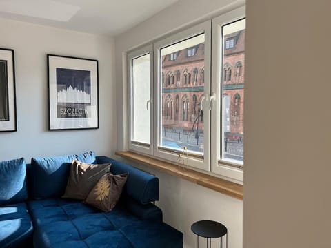 Old town square, perfect location and view . Apartment in Szczecin