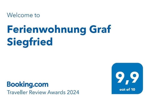 Ferienwohnung Graf Siegfried Apartment in Trier-Saarburg