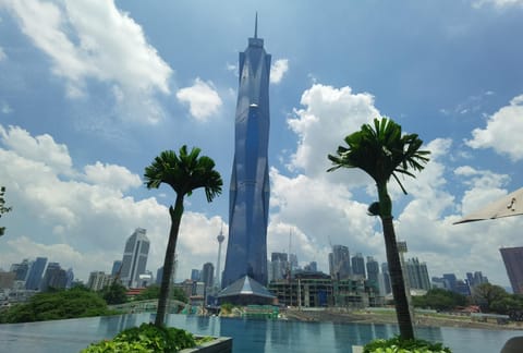 Nearby landmark, Day, City view, Pool view, Swimming pool