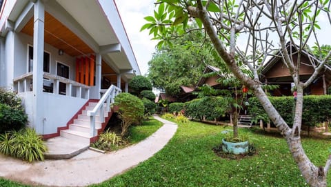 Property building, Garden view