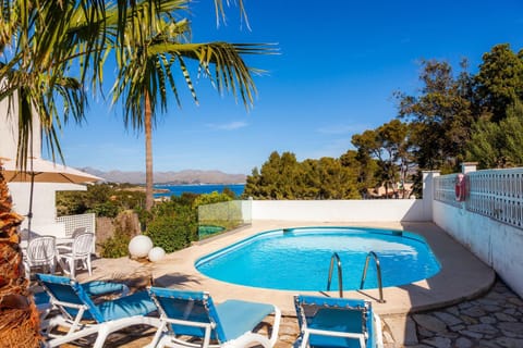 Property building, Living room, Swimming pool