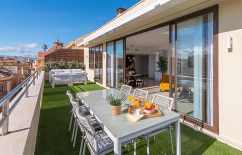 Day, Garden, View (from property/room), Balcony/Terrace, Balcony/Terrace, Seating area, Dining area, Garden view, sunbed