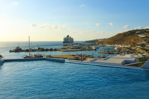 Nearby landmark, Day, Natural landscape, Mountain view, Pool view, Sea view, Swimming pool