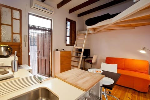Photo of the whole room, Seating area, Bedroom, air conditioner