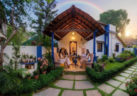 Property building, Patio, Patio, Restaurant/places to eat, Facade/entrance, Spring, Day, People, Garden, Balcony/Terrace, Decorative detail, Decorative detail, Text overlay, Text overlay, Garden view, Sunrise, group of guests, hair dresser, internet, internet, VIP, wedding, laundry, laundry