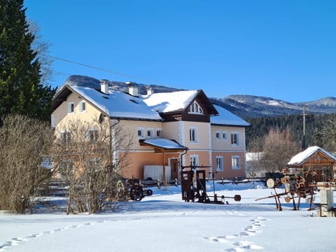 Property building, Day, Winter