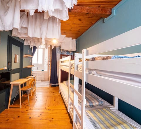 Photo of the whole room, bunk bed