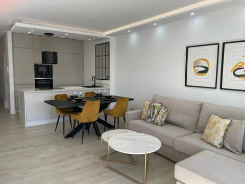 Living room, Seating area, Dining area