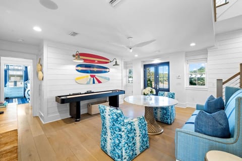 Gulf Front Views - "All Decked Out" Luxurious WaterColor Home - Steps to the Beach Club home House in Seaside