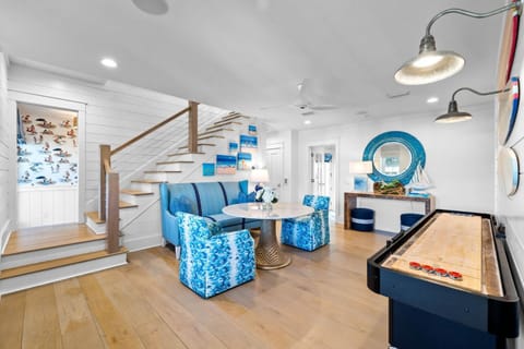 Gulf Front Views - "All Decked Out" Luxurious WaterColor Home - Steps to the Beach Club home House in Seaside