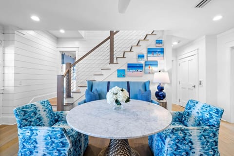 Gulf Front Views - "All Decked Out" Luxurious WaterColor Home - Steps to the Beach Club home House in Seaside