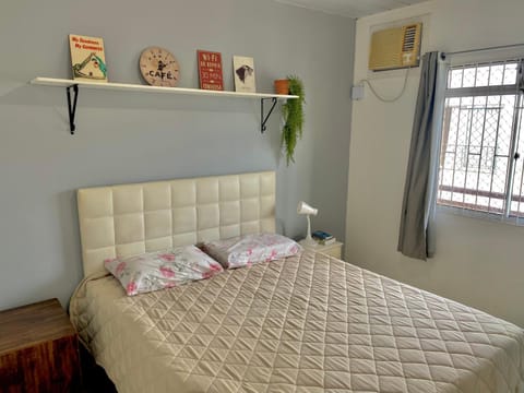Bed, Photo of the whole room, Bedroom, wardrobe, air conditioner