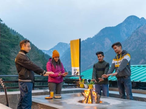 Day, People, Natural landscape, Mountain view, group of guests