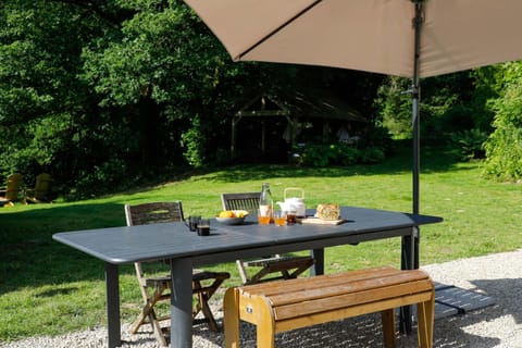 Patio, Garden, Garden view