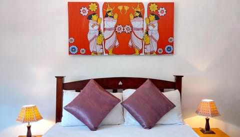 Bed, Decorative detail, Bedroom