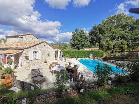 Property building, Pool view