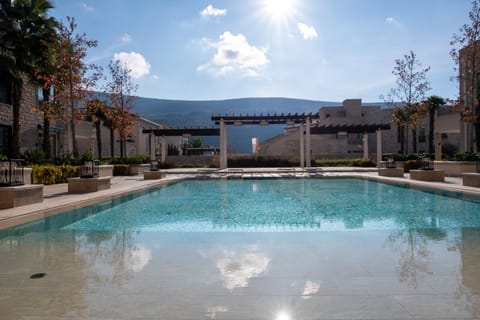 Day, Natural landscape, Mountain view, Swimming pool, Swimming pool