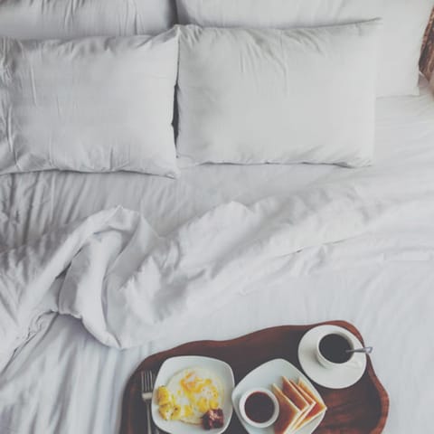 Bed, Decorative detail, Bedroom