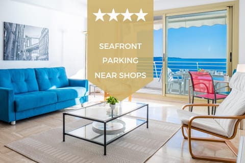 Living room, Seating area, Sea view